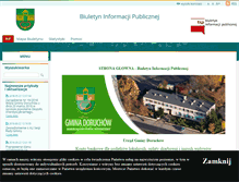 Tablet Screenshot of bip.doruchow.pl